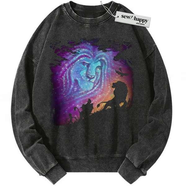 Wash Sweatshirt The Lion King Sweatshirt, Animated Sweatshirt, Vintage Sweater