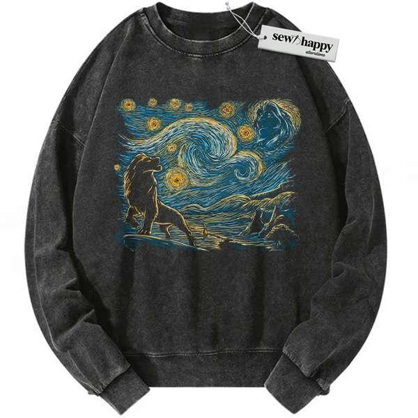 Wash Sweatshirt The Lion King Sweatshirt, Disney Sweatshirt, Animated Sweatshirt, Vintage Sweater