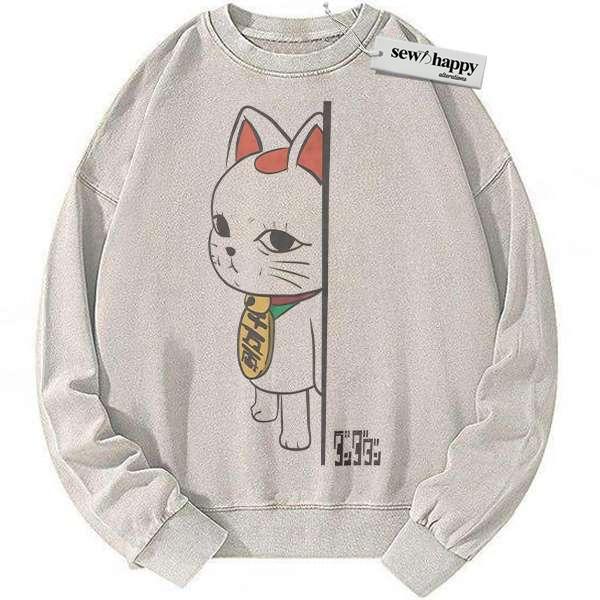 Wash Sweatshirt Turbo Granny Sweatshirt, Dandadan Sweatshirt, Anime Sweatshirt, Vintage Sweater